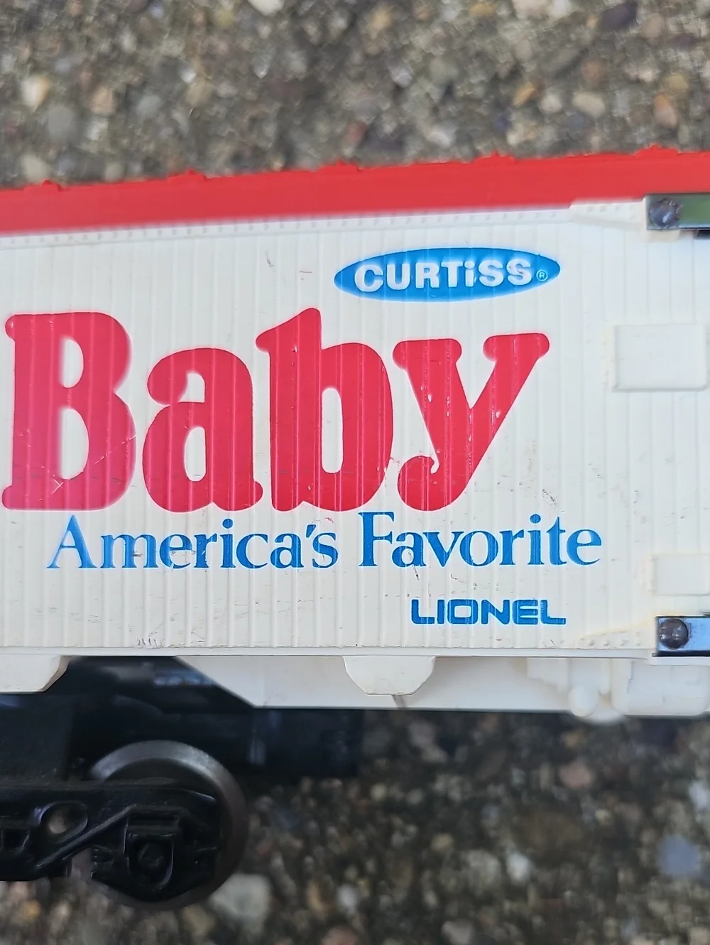 Vintage Lionel 9854 Baby Ruth Billboard Reefer Car O Gauge